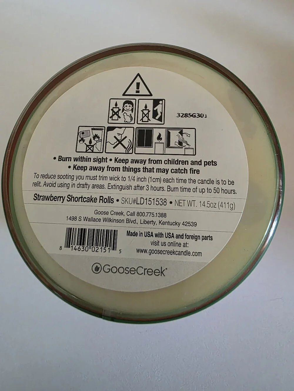 Goose Creek x Little Debbie Strawberry Shortcake Rolls Candle